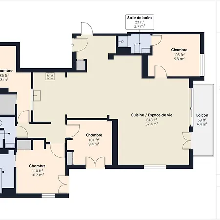 8 Pers, Balcon, Parking, Proches Pistes Et Commerces - Fr-1-398-684 Montvalezan